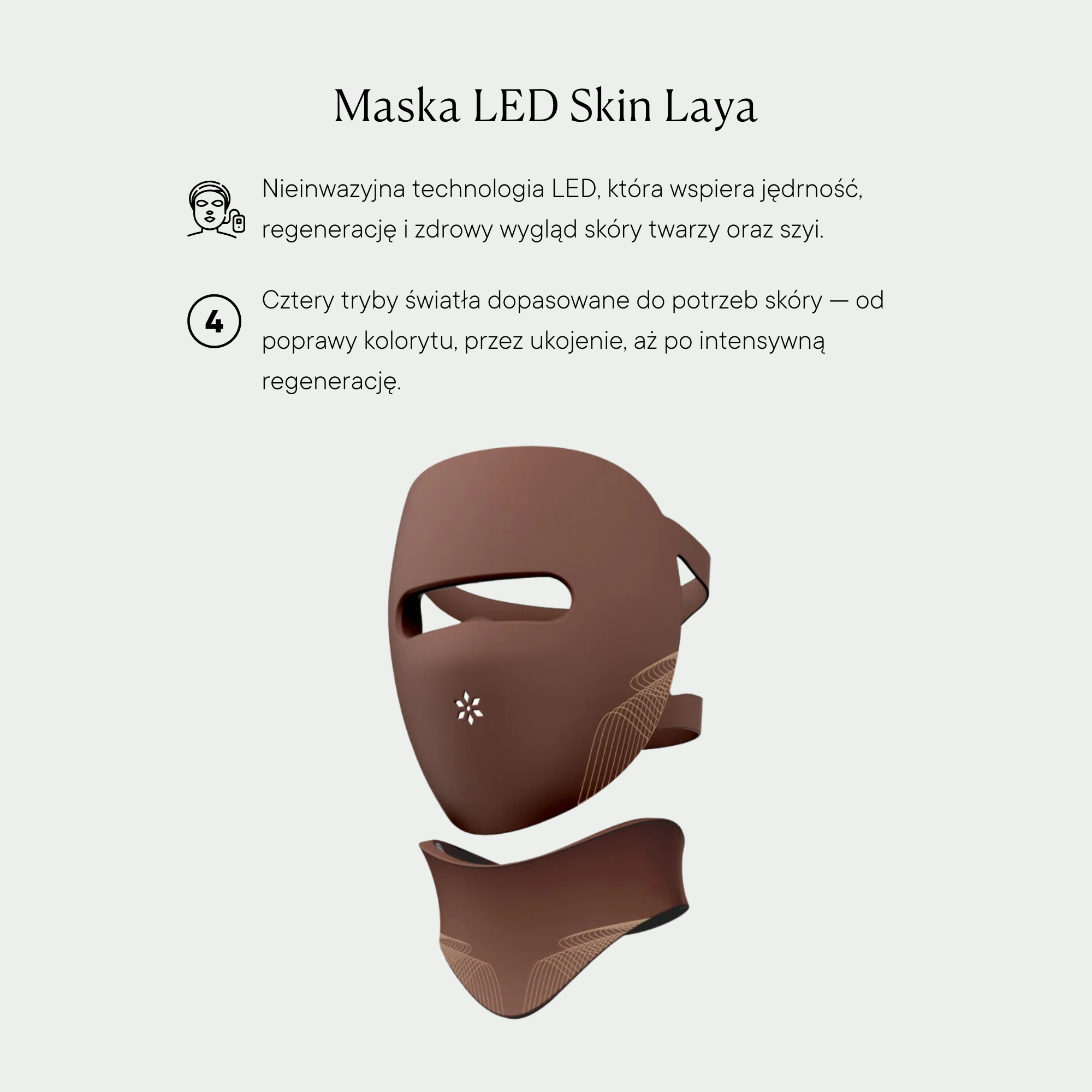 Maska Led Skin Laya